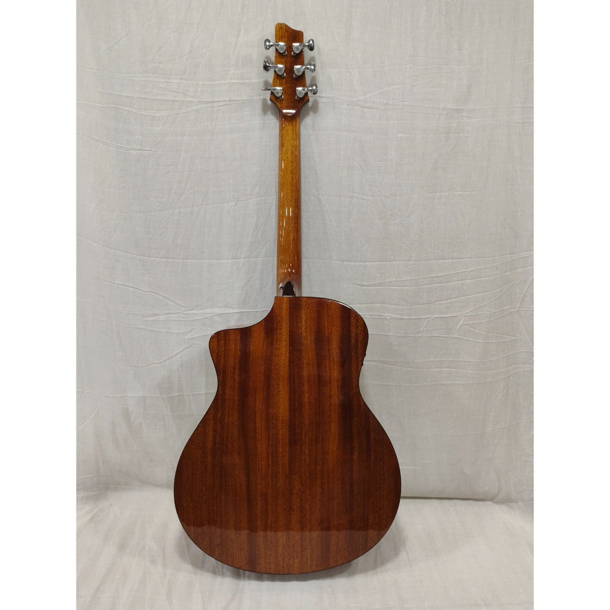Vault Artisan Premium Electro-Acoustic Guitar with Solid Spruce Top, Solid Mahogany Back and Sides and Fishman Pickup - Open Box B Stock