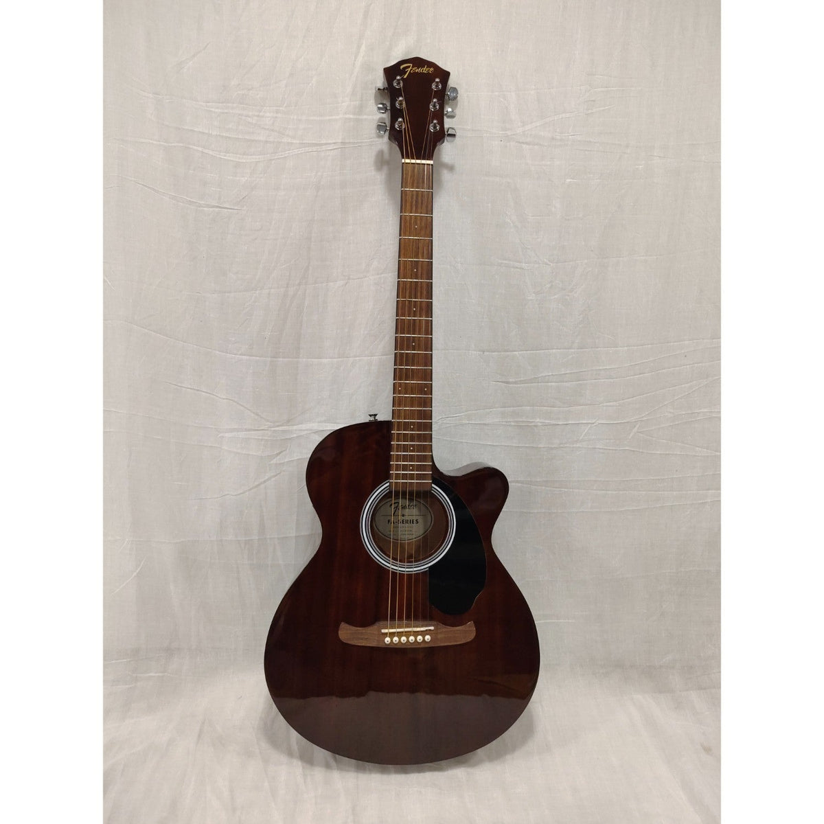 Fender FA-135CE Concert V2 Electro Acoustic Guitar - Natural Mahogany - Open Box