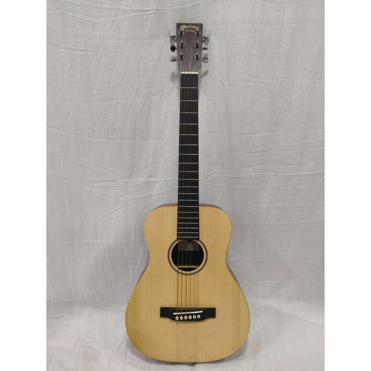 Martin LX1E Little Martin Electro Acoustic Guitar with Gig Bag - Natural - Open Box B Stock