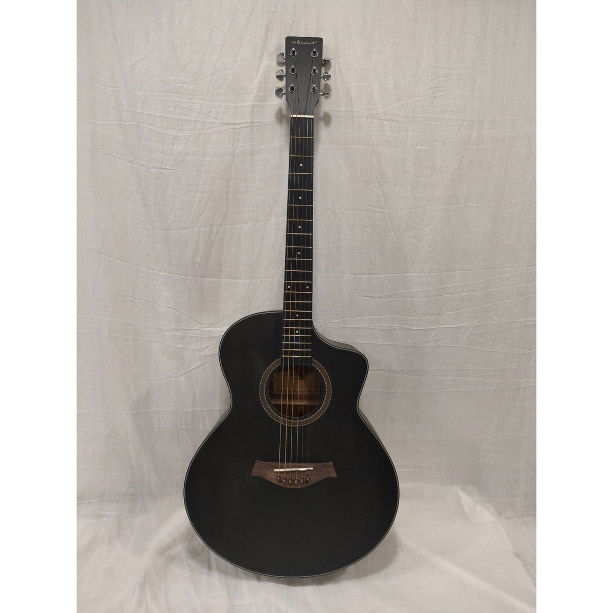 Vault EA40 41 inch Premium Solid Spruce-Top Cutaway Acoustic Guitar - Open Box
