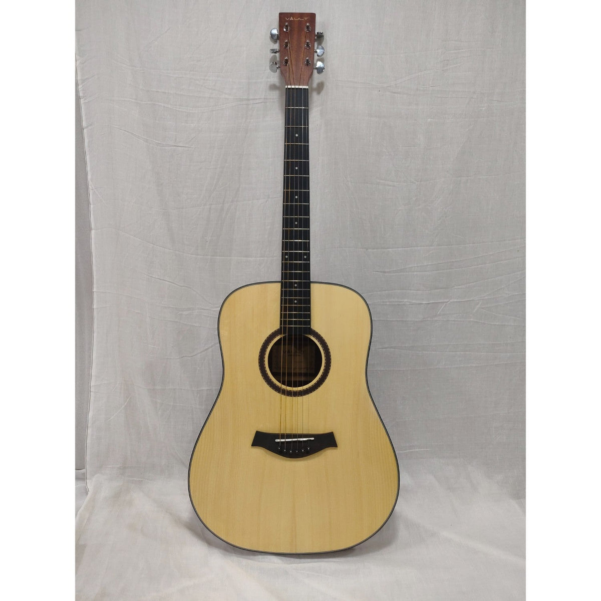 Vault DA40 41 Inch Premium Solid Spruce-Top Dreadnought Acoustic Guitar - Open Box