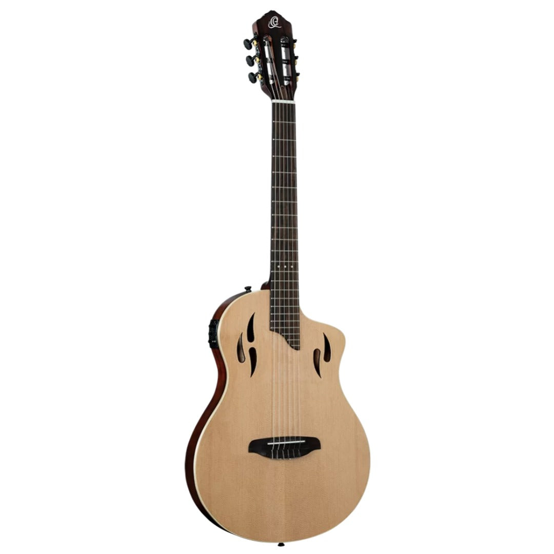 Ortega RTPSTD TourPlayer Series Classical Electro Acoustic Guitar with Bag