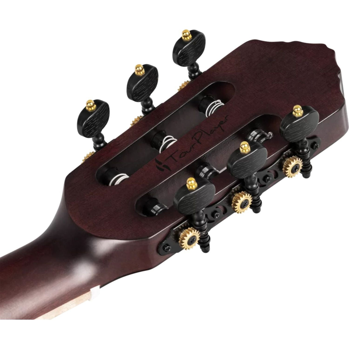 Ortega RTPDLX-ACA-L TourPlayer Series Classical Electro Acoustic Guitar with Bag - Left Handed