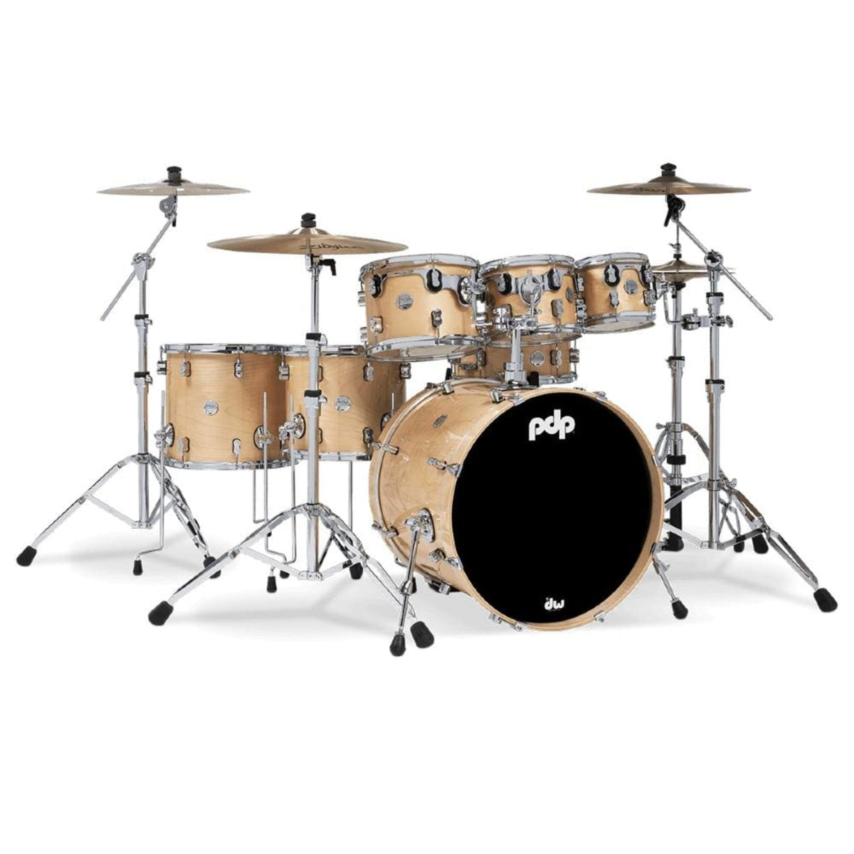 Pacific Drums And Percussion PDCM2217 7 Piece Concept Maple Acoustic Drumkit
