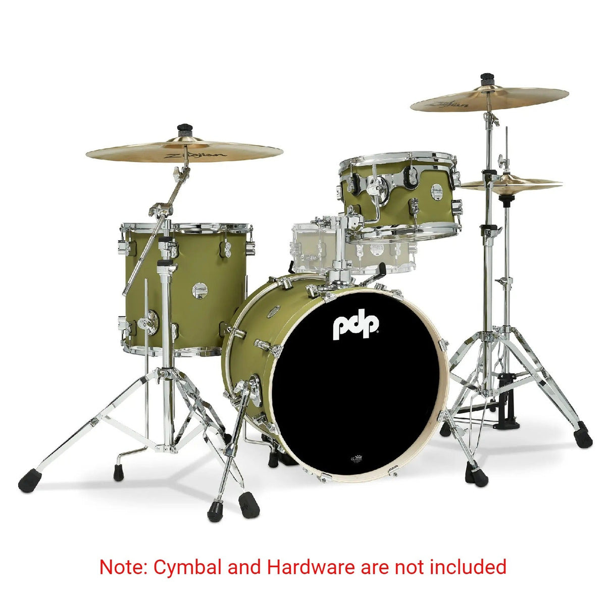 Pacific Drums And Percussion 18" 3pc Concept Maple Shell Pack Acoustic Drum Kit