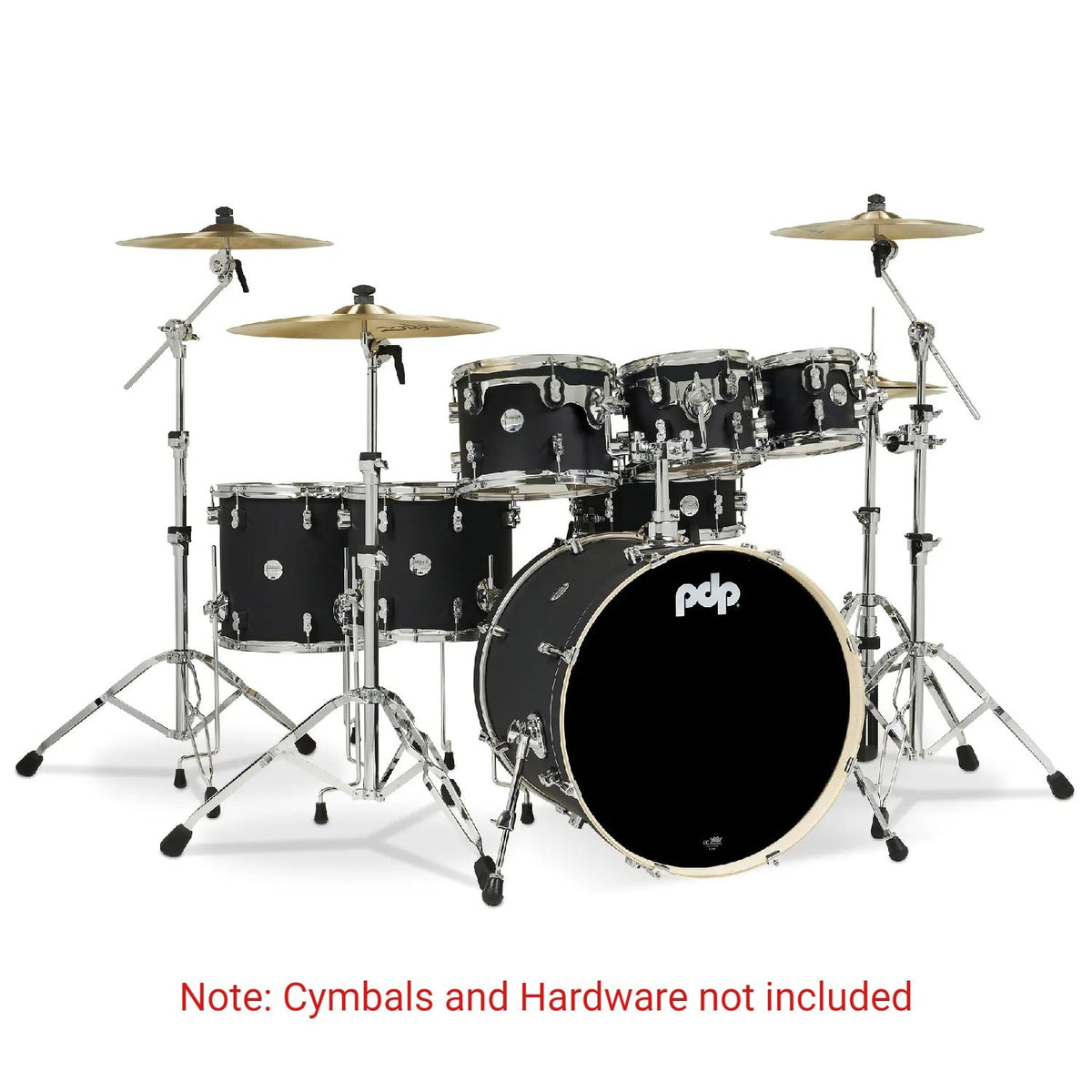 Pacific Drums And Percussion PDCM2217 7 Piece Concept Maple Acoustic Drumkit