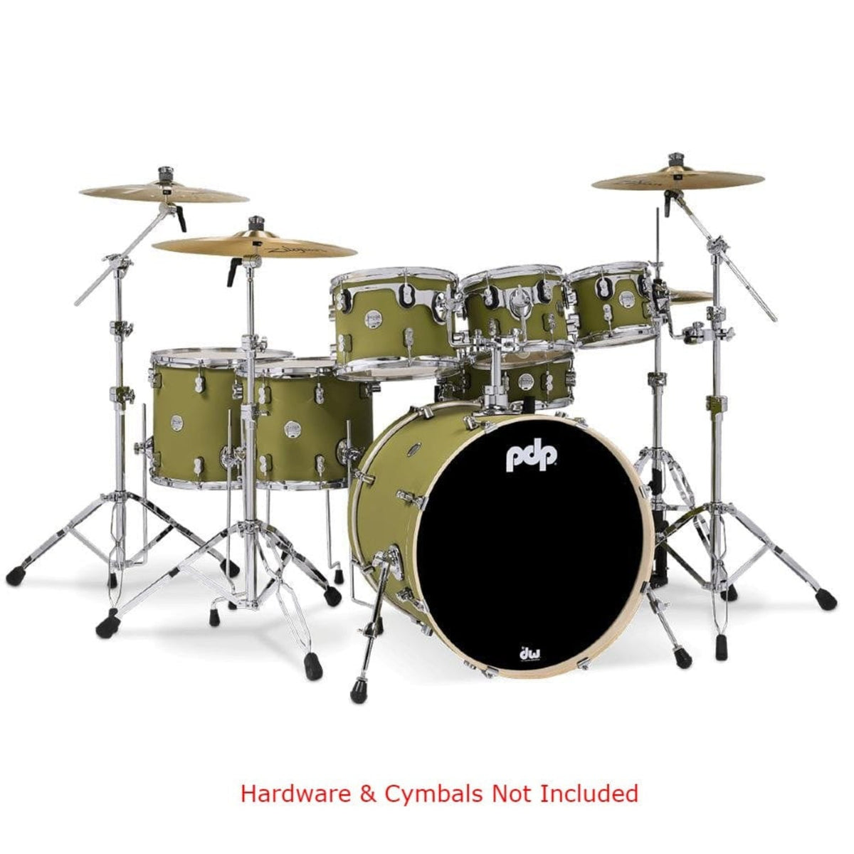 Pacific Drums And Percussion PDCM2217 7 Piece Concept Maple Acoustic Drumkit