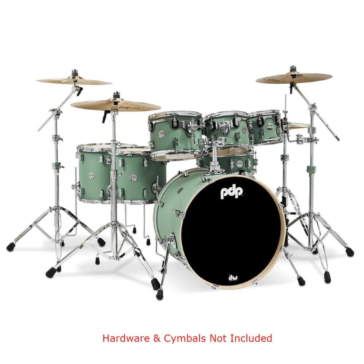 Pacific Drums And Percussion PDCM2217 7 Piece Concept Maple Acoustic Drumkit