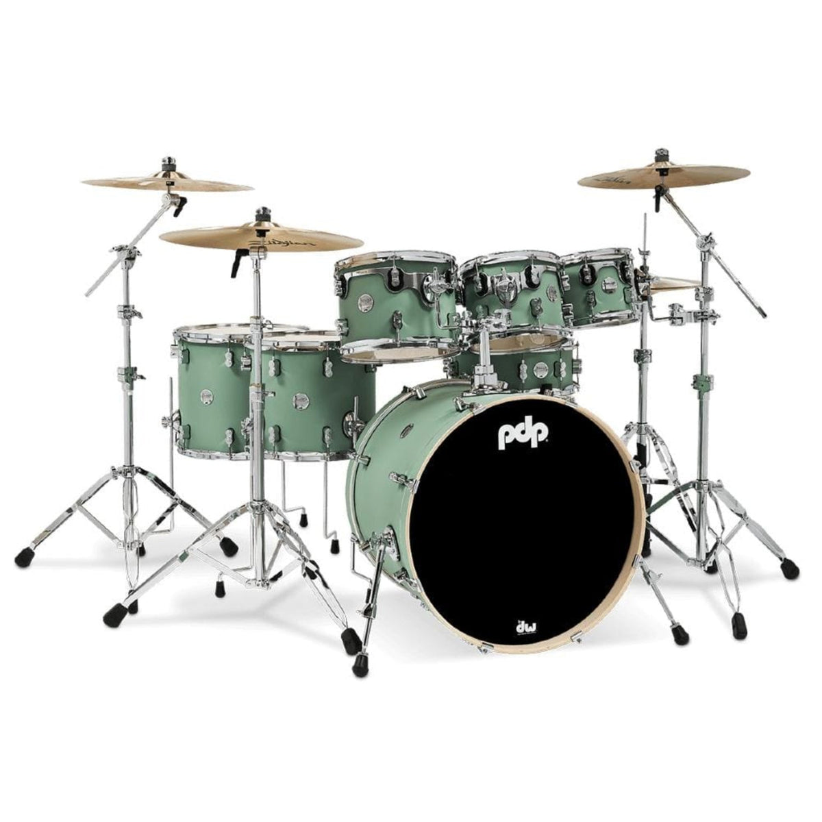 Pacific Drums And Percussion PDCM2217 7 Piece Concept Maple Acoustic Drumkit