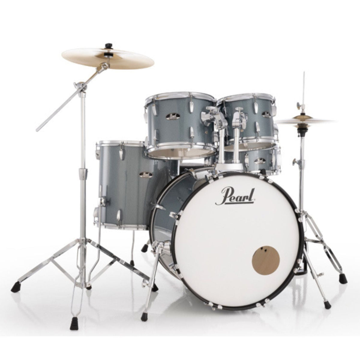 Pearl RS505C/C 5Pcs Roadshow Acoustic Drum Set with Stands & Cymbals