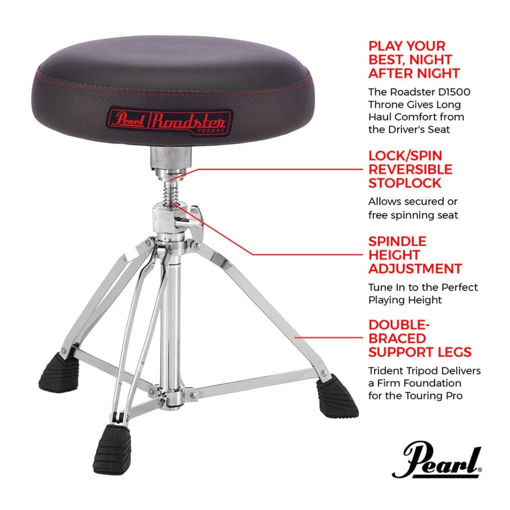 Pearl D-1500 Drum Throne