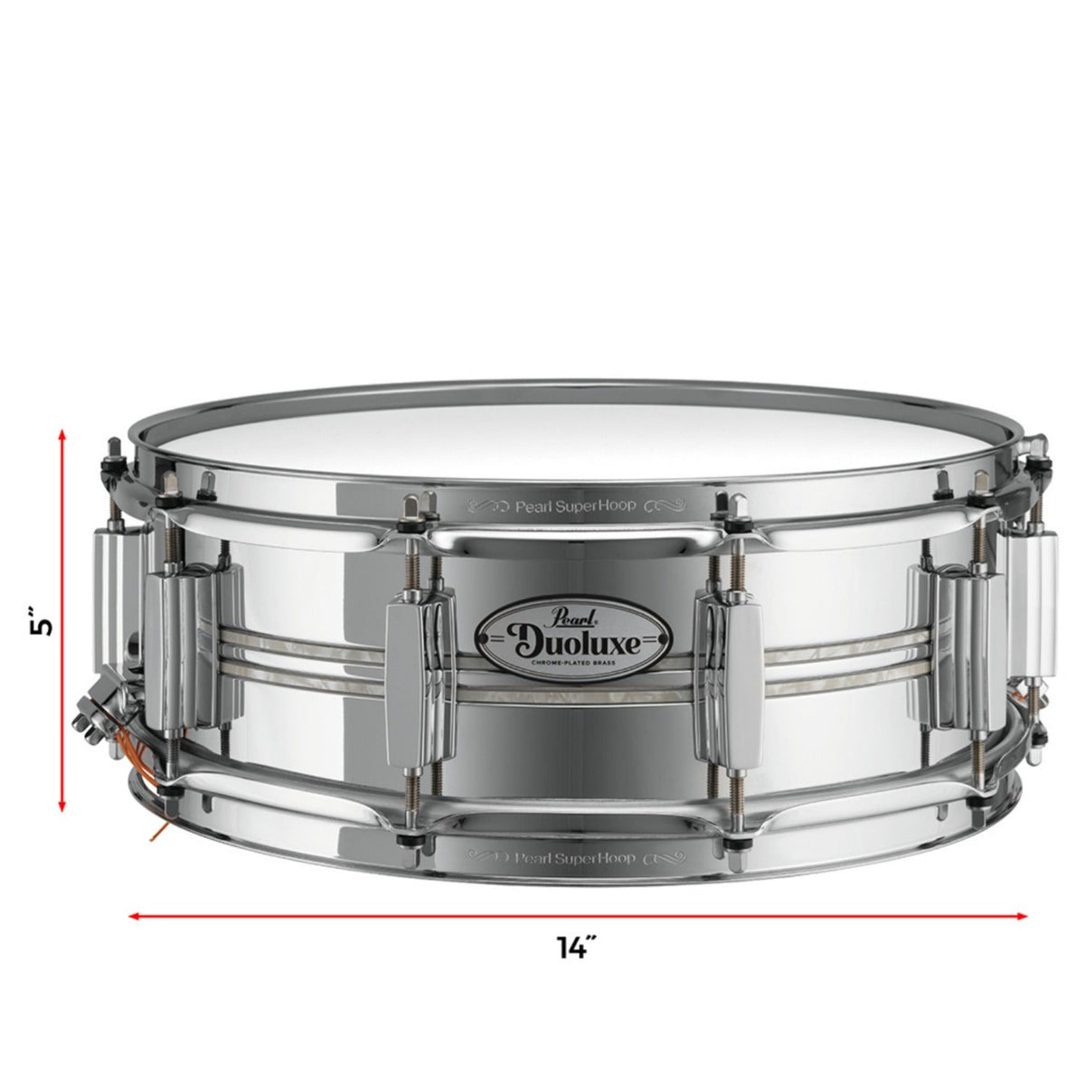 Pearl DUX1450BR 14" x 5" Duolux Snare Drum