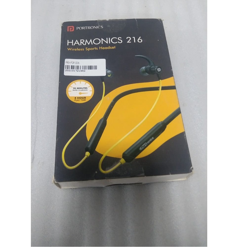 Portronics Harmonics 216 Wireless Sports Headset - Open Box B Stock