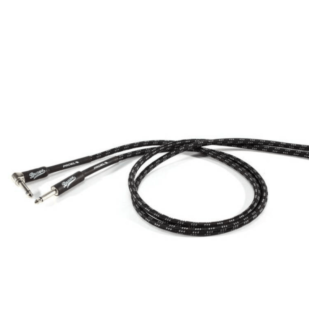 Proel BRV120LU3BW Instrument Cable - 3 Metres