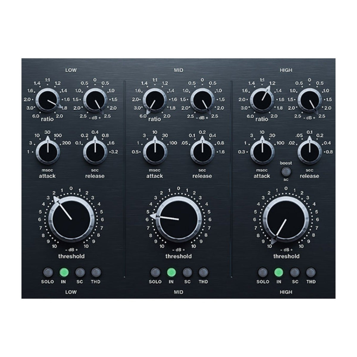 Relab Maselec MLA-4 Triband Compressor Expander – Professional Audio Software & Plugin