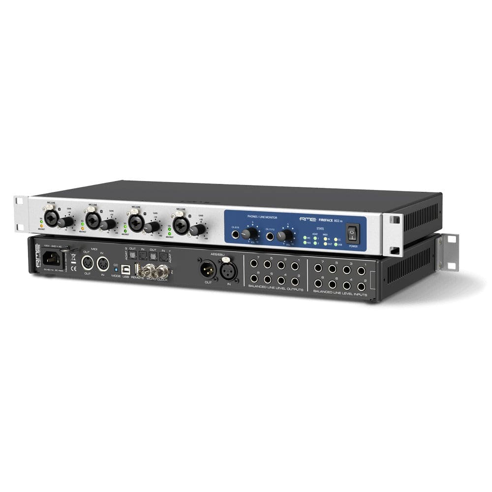 RME Fireface 802 FS 60-Channel High-End USB Audio Interface