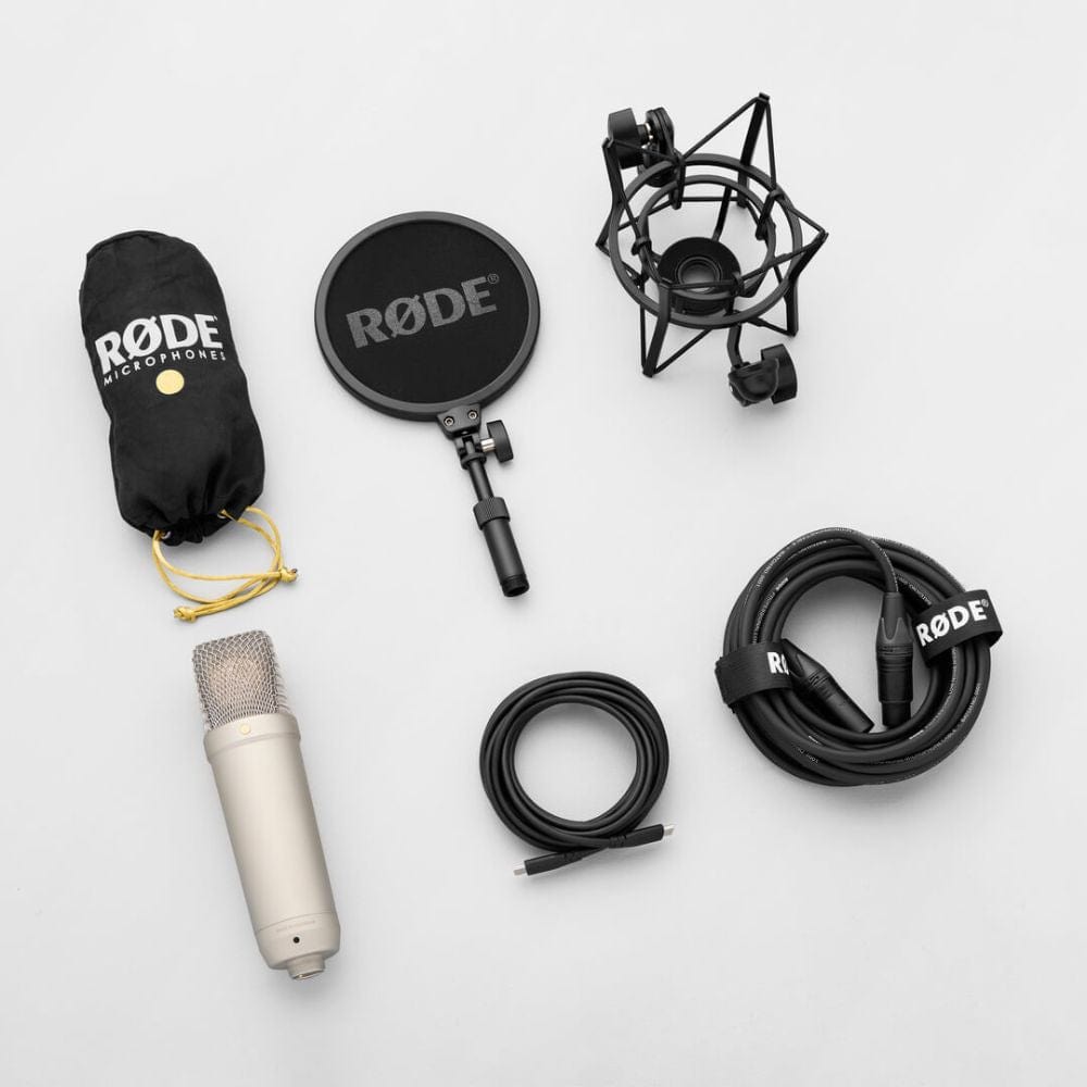 Rode NT1 5th Generation Large-Diaphragm Cardioid Studio Condenser Microphone Kit