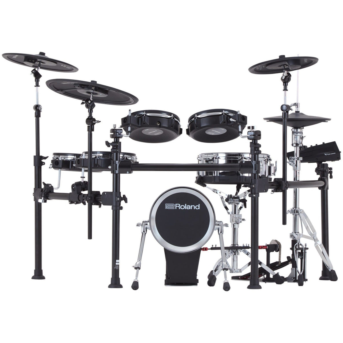 Roland TD-713 V-Drum 7 Series Electronic Drum Kit with Stand and Drum Pad
