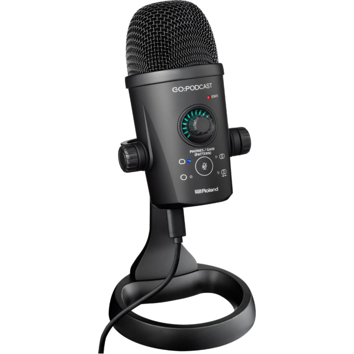Roland GO PODCAST Video Podcasting Studio USB Microphone for Smartphones