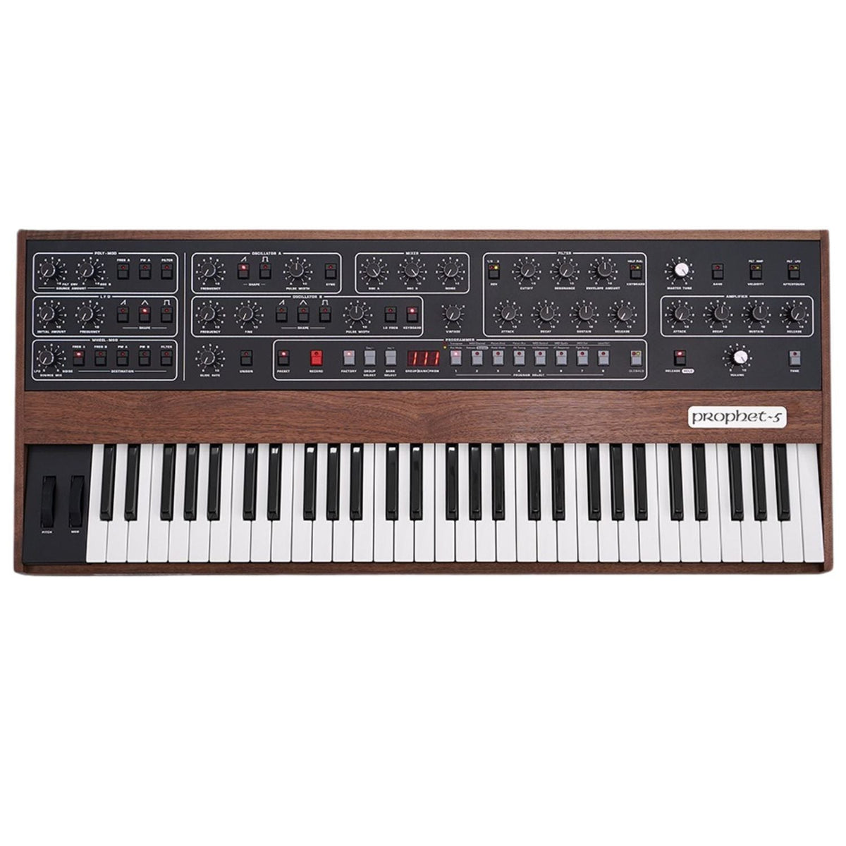 Sequential Prophet 5 Keyboard 5 Voice Analogue Polyphonic Synthesiser