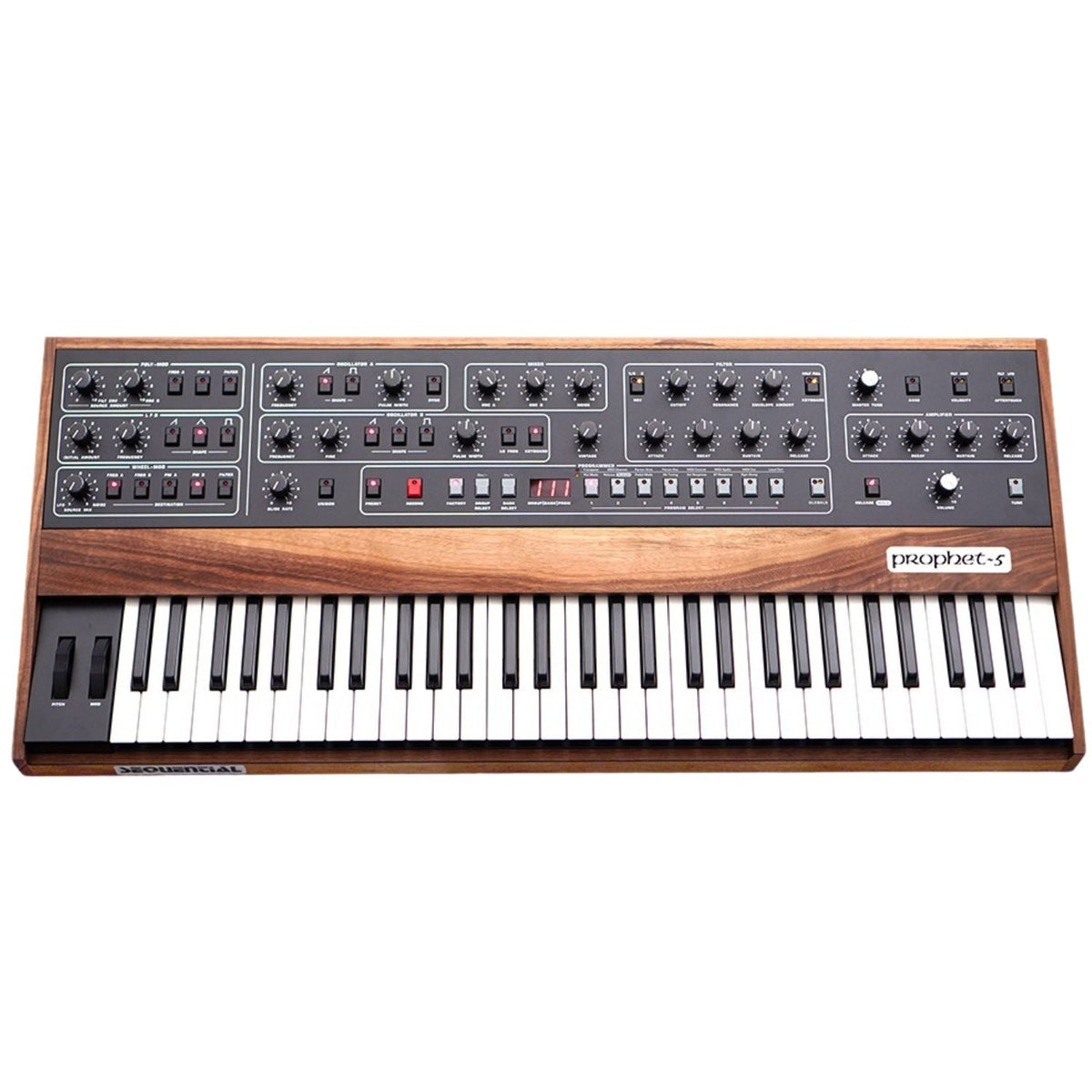 Sequential Prophet 5 Keyboard 5 Voice Analogue Polyphonic Synthesiser