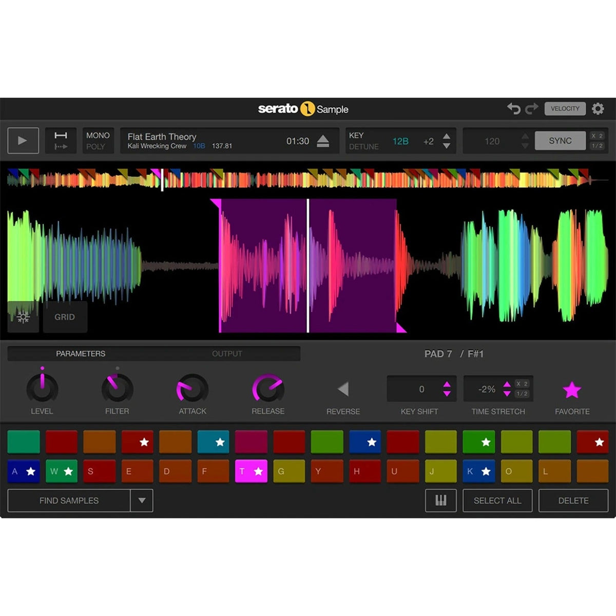 Serato Sample DJ Sampling Software – Professional Audio Software & Plugin