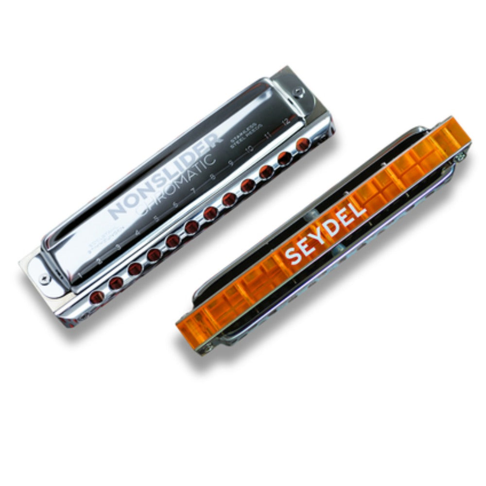 Seydel 54481C Non Slider Chromatic Deluxe Steel C Harmonica