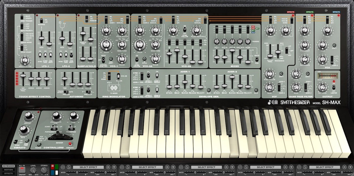 Cherry Audio SH-MAX Synthesizer