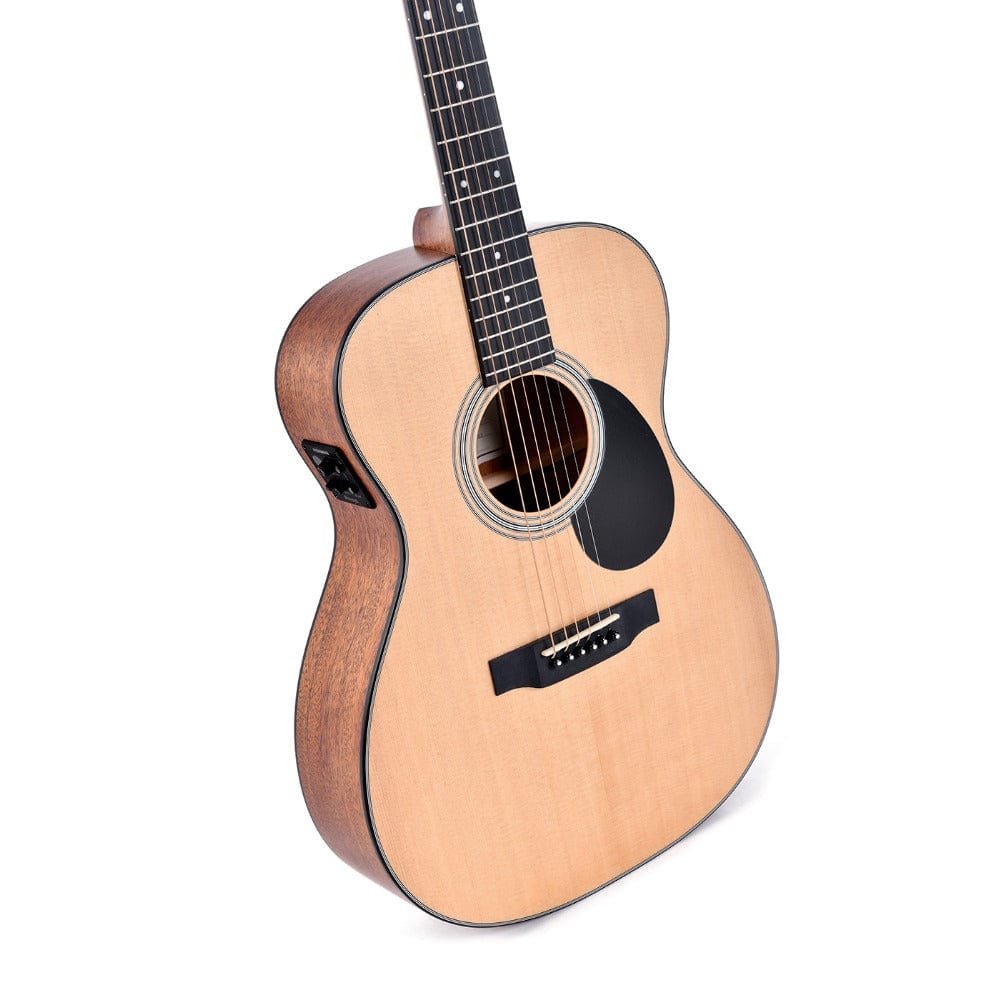Sigma SOMM-STE 6 String Electro Acoustic Guitar with Case