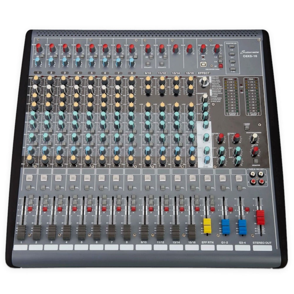 Studio Master C6XS-16 16 Channel Compact Mixer