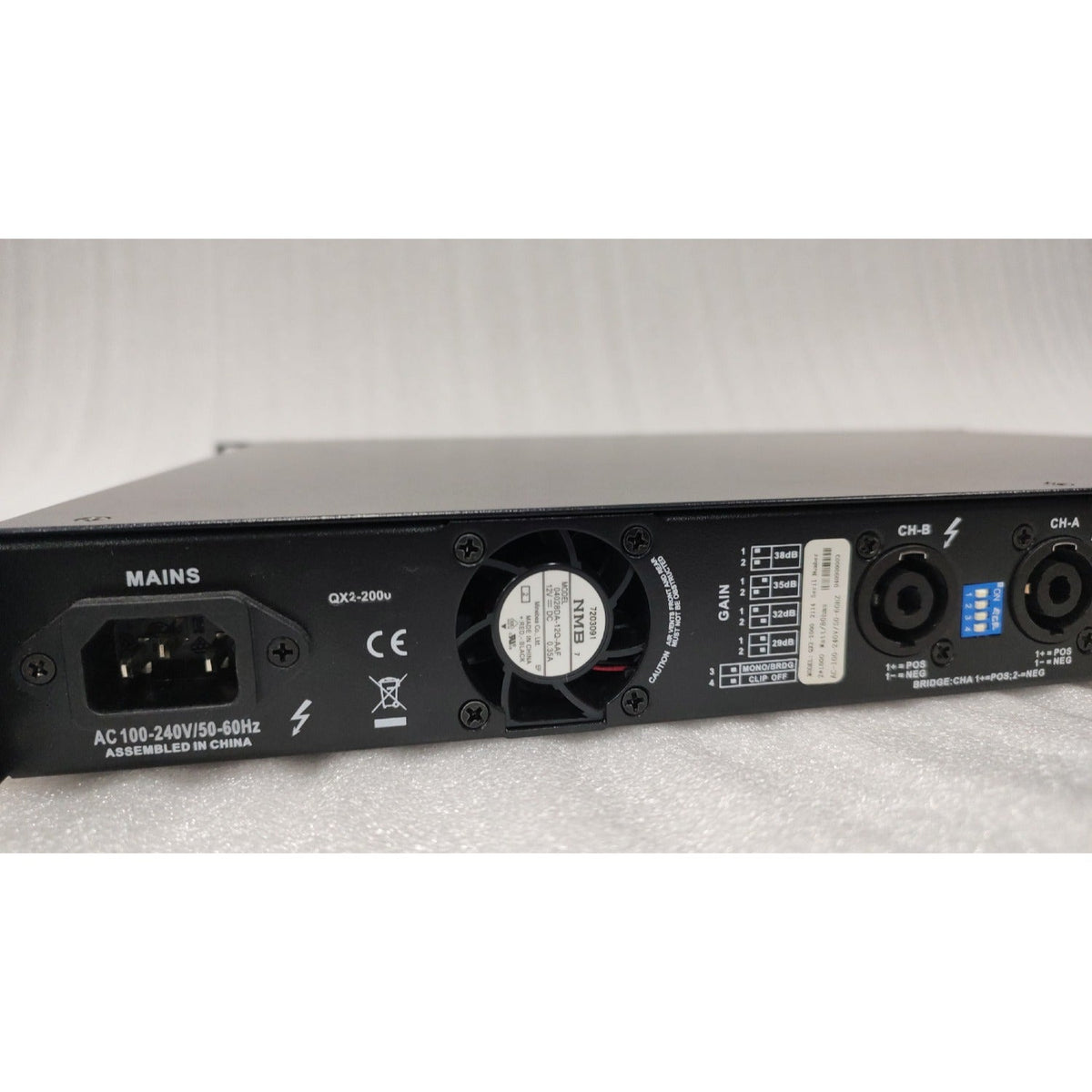Studiomaster QX2 QX Series Digital Power Amplifiers - Open Box