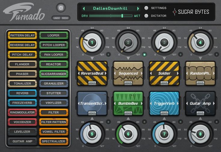 Sugar Bytes Turnado Distortion – Professional Audio Software & Plugin