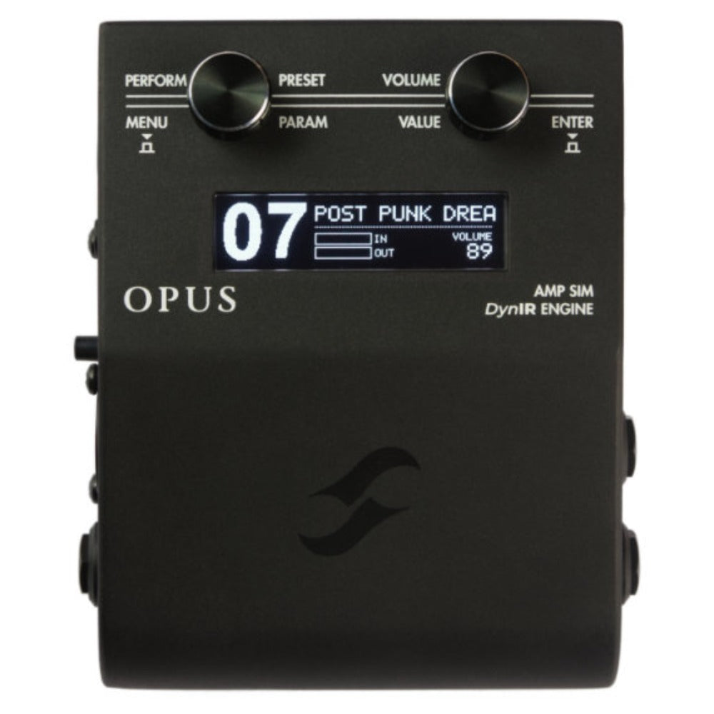 Two Notes OPUS Multi-Channel Amplifier Modeller Cab Sim Pedal