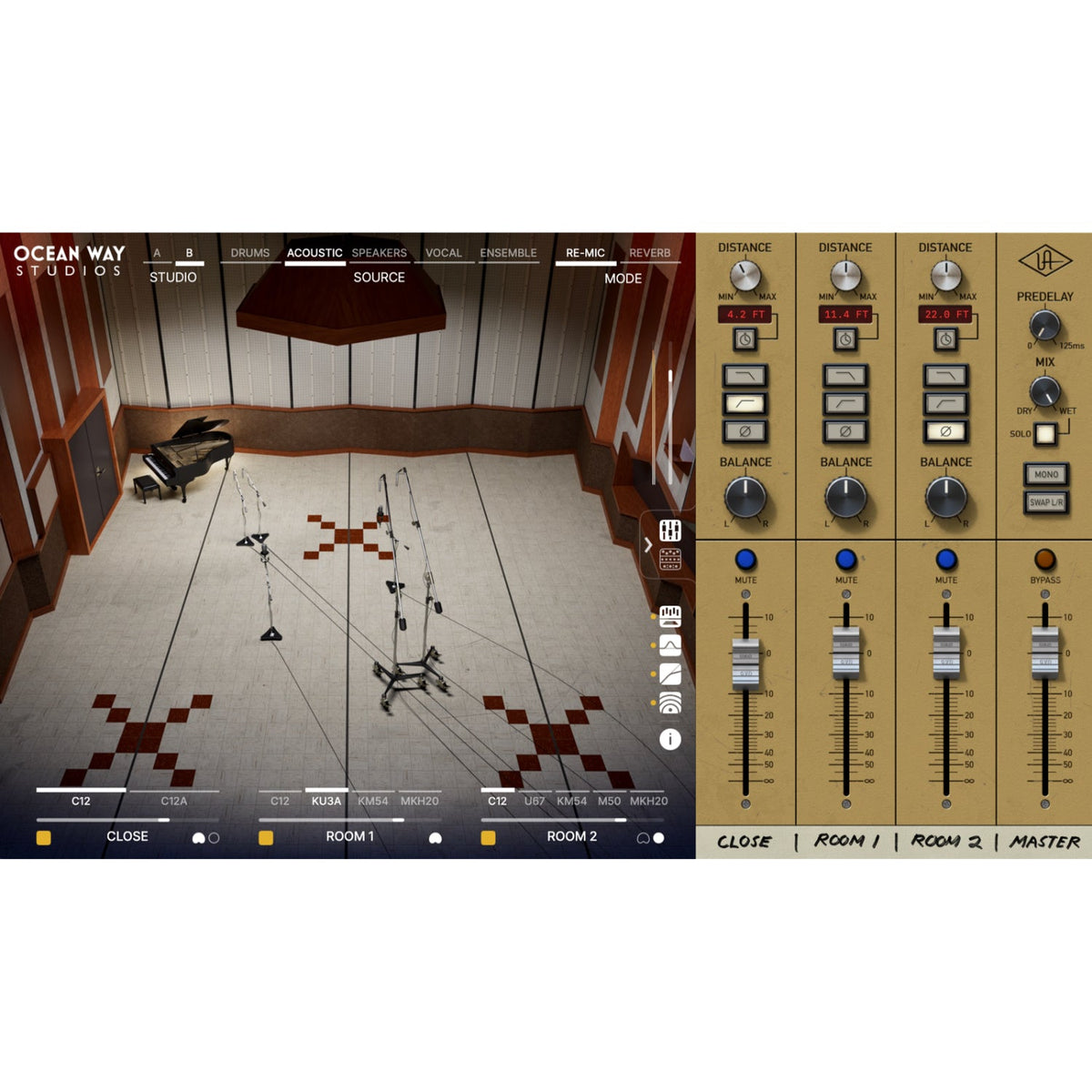Universal Audio Ocean Way Studios Deluxe – Professional Audio Software & Plugin