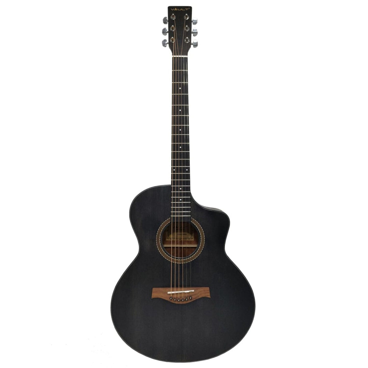 Vault EA40 41 inch Premium Solid Spruce-Top Cutaway Acoustic Guitar - Open Box