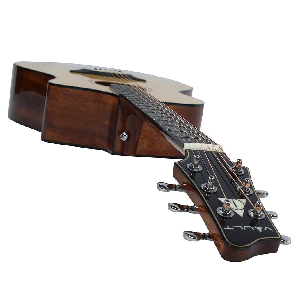 Vault Artisan Premium Acoustic Guitar with Solid Spruce Top and Solid Mahogany Back and Sides - Open Box