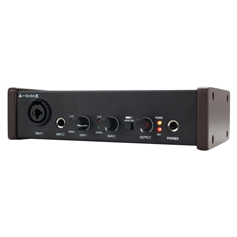 Vault Home Studio Essential Bundle - Vault Ai-SoloX 2-Channel Audio Interface with Bitwig 8-Track, Condenser Microphone, Studio Headphone, Studio Monitor and Cables