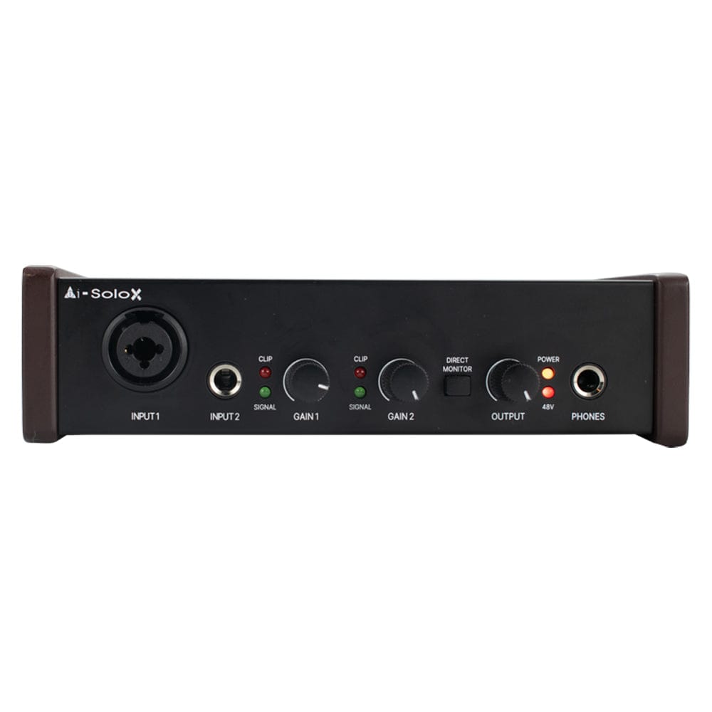 Vault Home Studio Essential Bundle - Vault Ai-SoloX 2-Channel Audio Interface with Bitwig 8-Track, Condenser Microphone, Studio Headphone, Studio Monitor and Cables