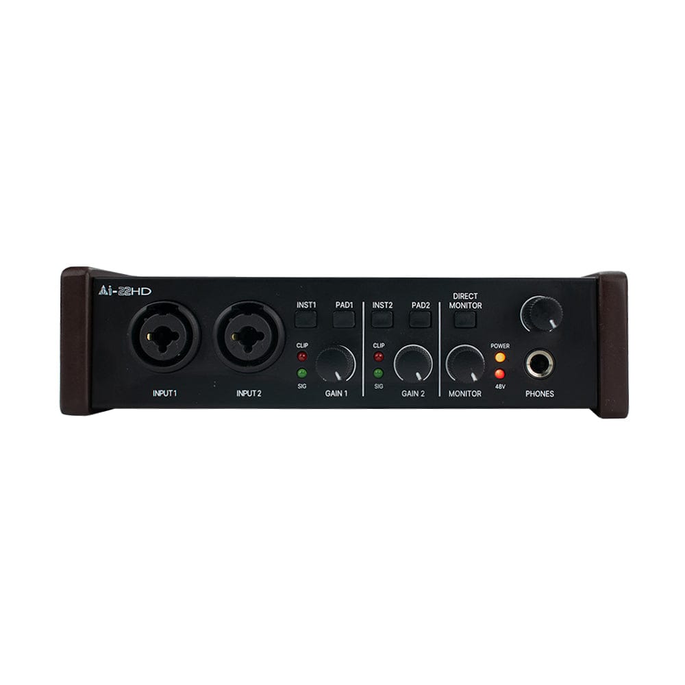 Vault Ai22HD 2x2 USB Audio Interface with 192kHz Recording and Bitwig 8-Track Bundle - Open Box