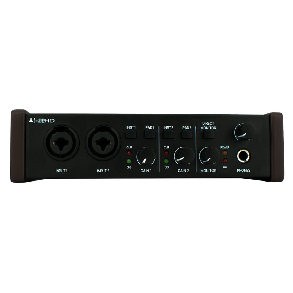 Vault Ai22HD 2x2 USB Studio Recording Bundle