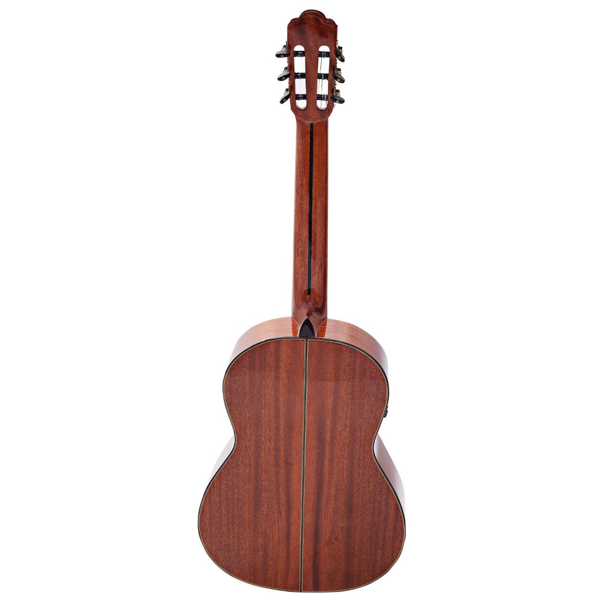 Vault Performer Pro Premium Classical Guitar with All Solid wood and Transacoustic EQ with Delay, Reverb, Chorus onboard effects and 25mm Paded Gigbag