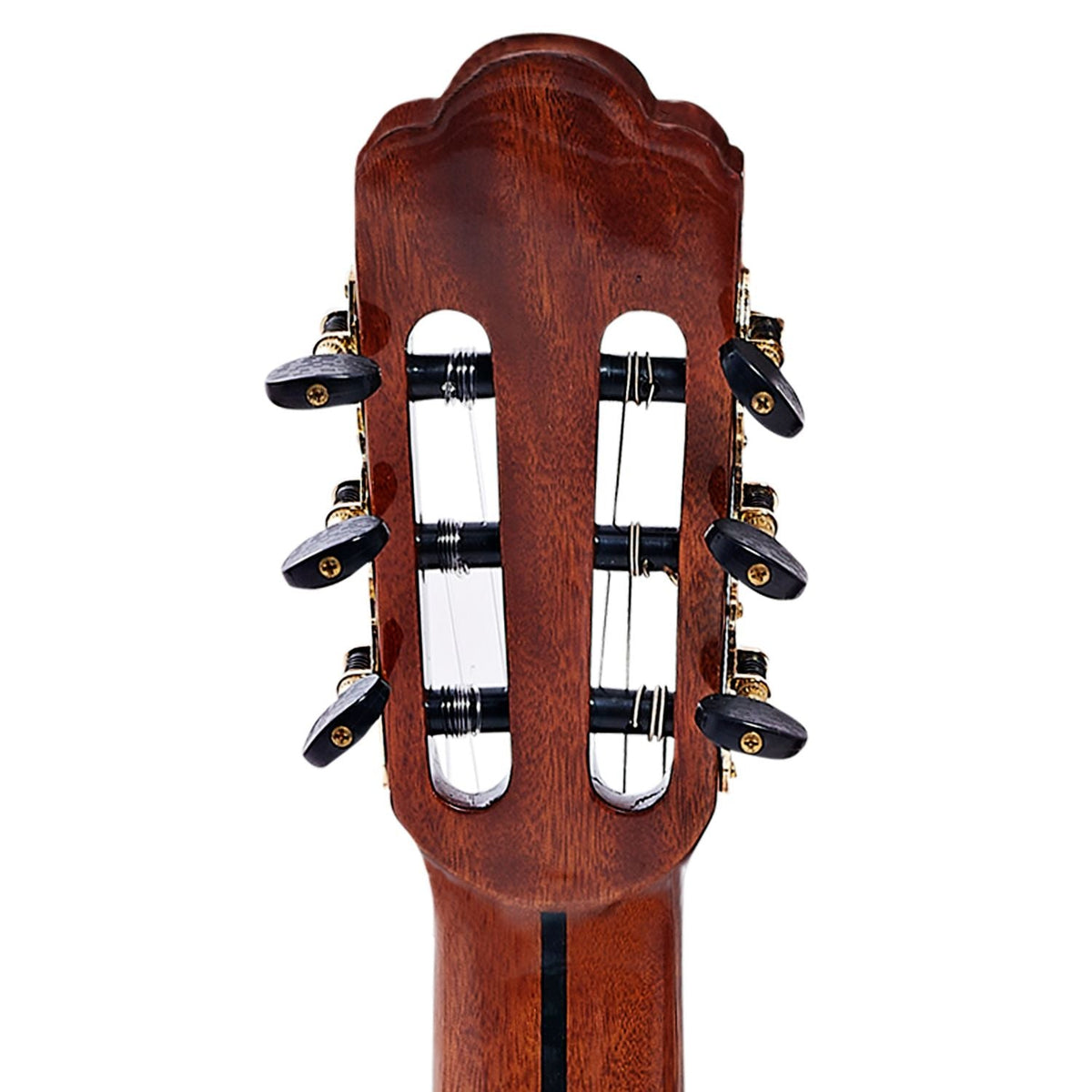 Vault Performer Pro Premium Classical Guitar with All Solid wood and Transacoustic EQ with Delay, Reverb, Chorus onboard effects and 25mm Paded Gigbag