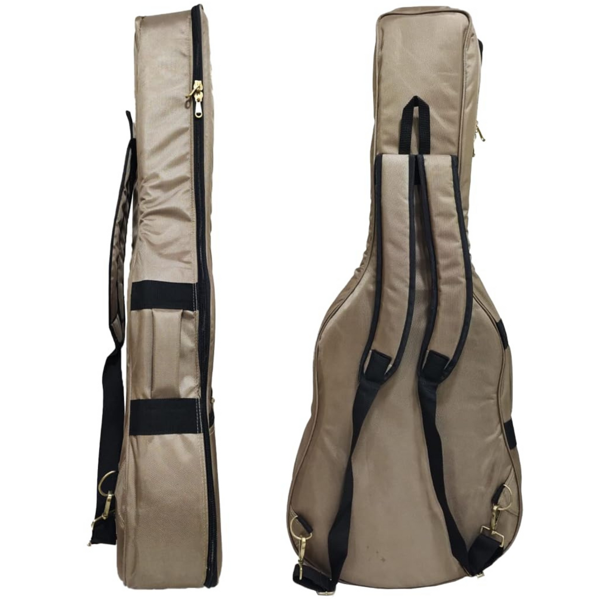 Vault Performer Pro Premium Classical Guitar with All Solid wood and Transacoustic EQ with Delay, Reverb, Chorus onboard effects and 25mm Paded Gigbag