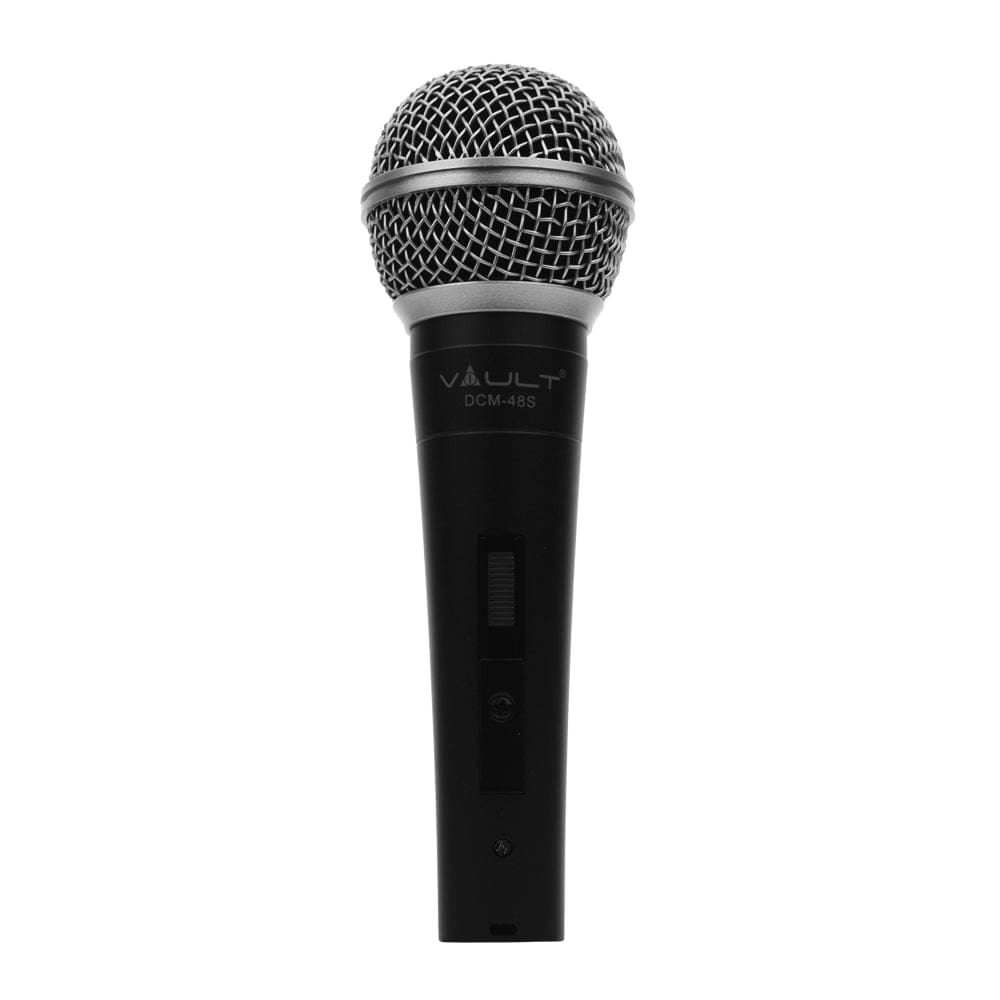 Vault DCM-48S Dynamic Cardioid Microphone with Switch and XLR Cable - Open Box