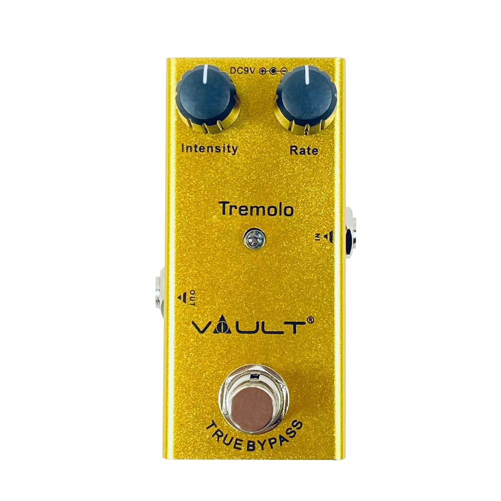 Vault Guitar Effects Pedal Bundle With all Metal Body, Small Footprint