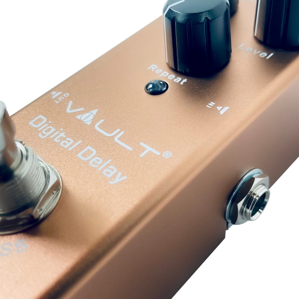 Vault Guitar Effects Pedal Bundle With all Metal Body, Small Footprint