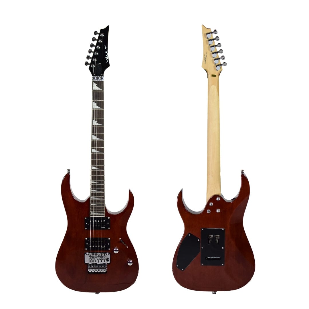 Vault Performer Pro RG 6 String Electric Guitar - High Gloss Solid Mahogany - Open Box