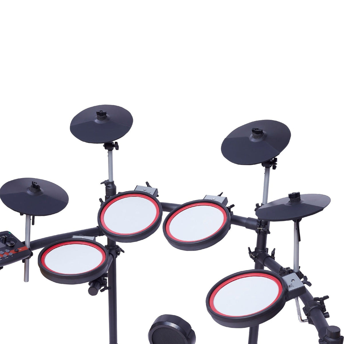 Vault Impact Fusion Electronic Drum Kit with Dual-Zone Mesh Pads, Advanced Drum Module, Cymbals & 300+ Sounds