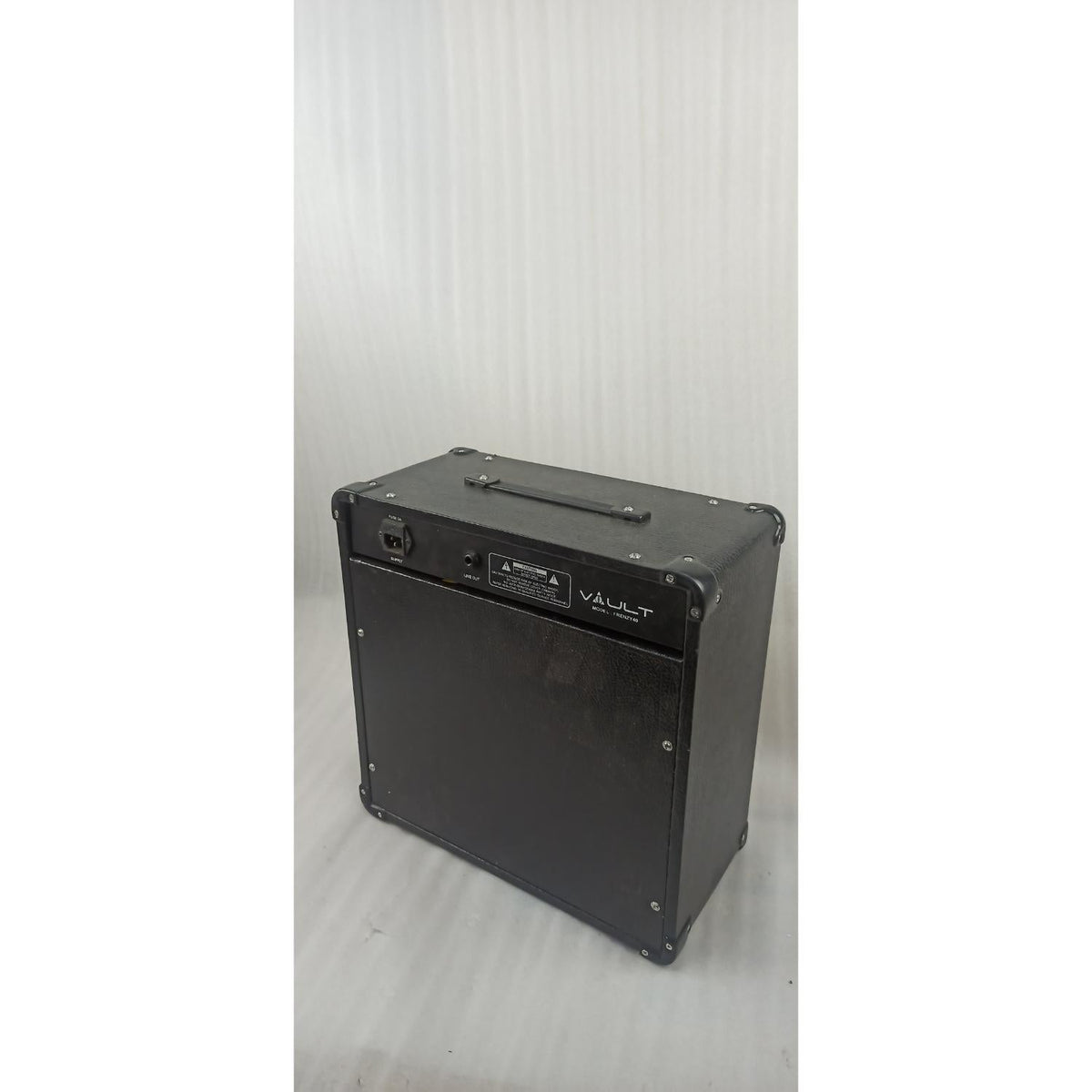 Vault Frenzy 40 Watt Combo Guitar Amplifier with Analog Distortion, Reverb & Delay All Playable Together - Open Box