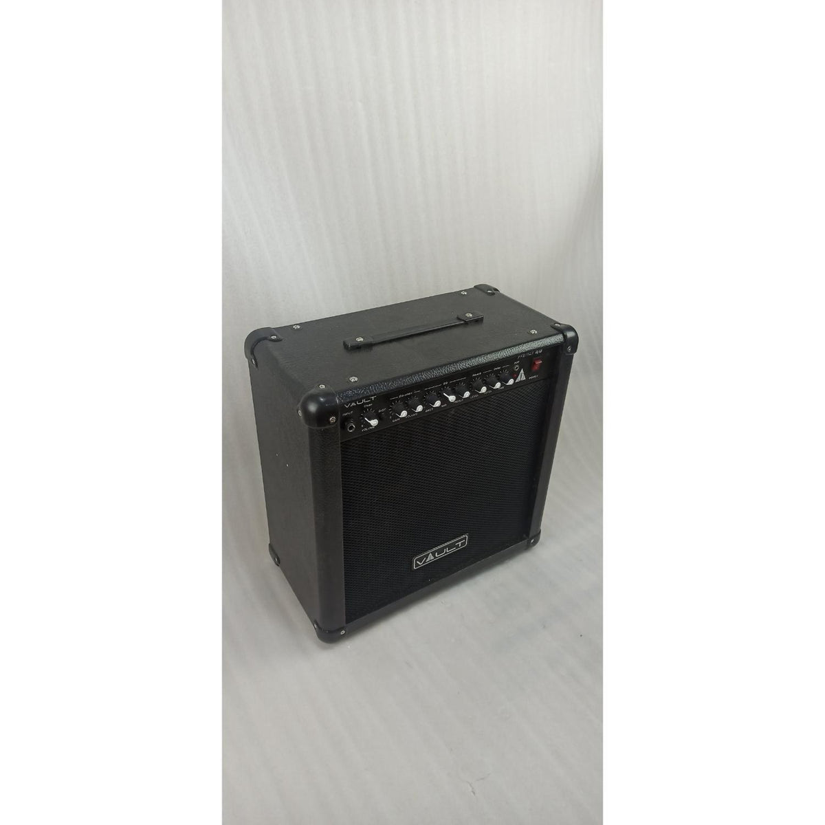 Vault Frenzy 40 Watt Combo Guitar Amplifier with Analog Distortion, Reverb & Delay All Playable Together - Open Box